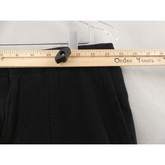 James Perse Womens 27 Pants Jogger Stretch Slim Knit Twill Black - Picture 3 of 8